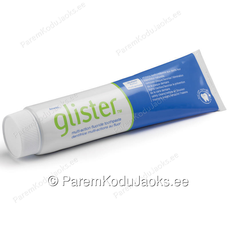 Многофункциональная фтористая зубная паста GLISTER Многофункциональная фтористая зубная паста GLISTER