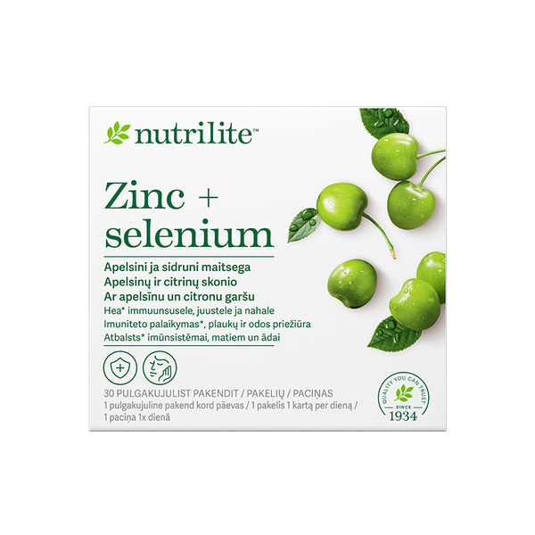 Nutrilite™ tsink + seleen (126811) Nutrilite™ tsink + seleen (126811)