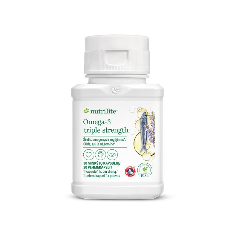 Omega-3 kalaõli Triple Strenght Nutrilite™ (126132) Omega-3 kalaõli Triple Strenght Nutrilite™ (126132)